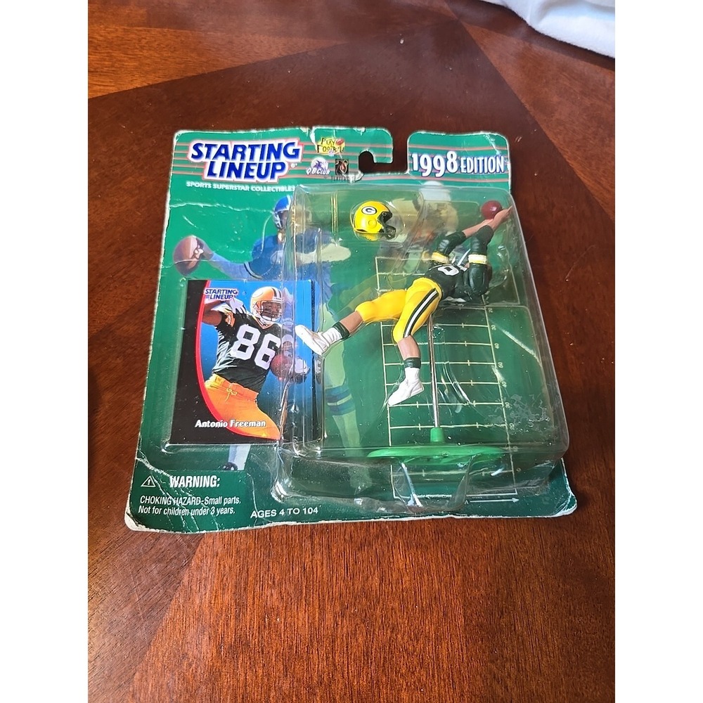 Starting Lineup 1998 NFL Football Antonio‎ Freeman Packers Action Figure 71604